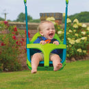 Quadpod Adjustable 4-in-1 Swing Seat - Green/Lime