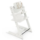 Tripp Trapp High Chair 2 with Adjustable Baby Set - White