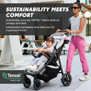 Lightweight All-Terrain Stroller - Black