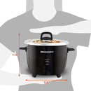 10-Cup Electric Rice Cooker - Black