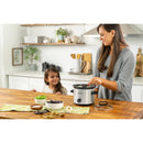2qt Manual Slow Cooker - Stainless Steel