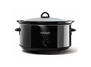 8-Quart Manual Slow Cooker - Black