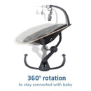 Cassia Baby Swing - Classic Graphite