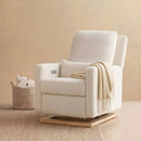 Glider Recliner with Electronic Control and USB - Ivory Boucle