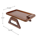 Acacia Armrest Tray - Black