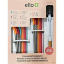 Straw and Bottle Cleaning Set - Multi-Color