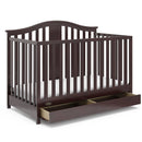 4-in-1 Convertible Crib with Drawer