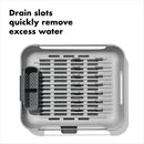 Large Capacity Dish Rack - Gray