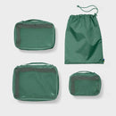 4pc Packing Cube Set - Green
