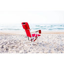 High Weight Outdoor Portable Beach Chair - Red