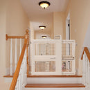Lift Lock & Swing Dual Mode Gate - Taupe