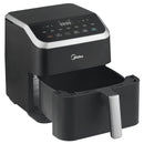 5.5qt HeatXpress Air Fryer Black