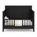 Solstice 5-in-1 Convertible Crib - Black