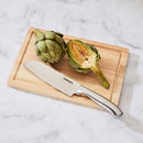 7" Stainless Steel Santoku Knife - Silver