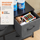 Dresser Storage Organizer with 5 Drawers - Grey