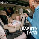 Callisto G 360° Rotating All in One Convertible Car Seat - Moon Black