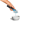 Soap Dispensing Dish Brush Set - Black