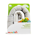 Antimicrobial Head Support & Strap Cover - Grey