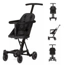 Lightweight and Compact Coast Rider Stroller - Black