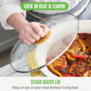 GreenLife 6 Quart Non-Stick Family Meal Slow Cooker with Removable Pot - Cream