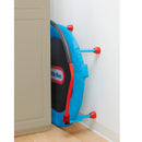 Roun bookd Easy Store Folding Trampoline - Blue/Black/Red