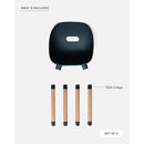 Play Kit (Play Table/Play Chair Set) - Natural Table w/ Charcoal Chairs