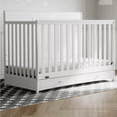 Asheville 4-in-1 Convertible Crib with Drawer - Hazelnut