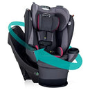 Revolve 360 Extend All-in-One Rotating Convertible Car Seat - Rowe Pink