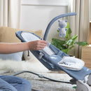 2-in-1 Happy Belly Rock To Bounce Massage Baby Seat - Chambray