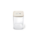 Large Glass Airtight Container - Cream