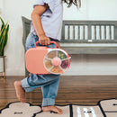2-in-1 Bento Style Lunchbox - Watermelon Pink