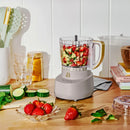 3-Cup Food Chopper, Porcini Taupe by Drew Barrymore - Porcini Taupe