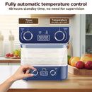 Food Dehydrator Machine - 6 Stackable BPA-Free Trays