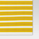Coastal Yellow Striped Tablecloth
