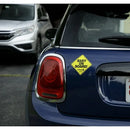 Baby on Board Sign and Magnet - Yellow