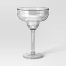 4pk Margarita Cocktail Glass Set - Clear