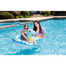 Inflatable Swimming Pool Float Rider - Blue