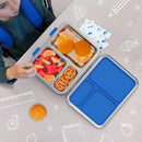 Bento-Style Lunch Box - Blue