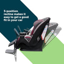 Grow and Go Extend ‘n Ride LX All-in-One Convertible Car Seat - Black Pepper