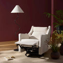 Kiwi Plus Power Glider Recliner w/ Power Headrest - Performance Cream Eco-Weave