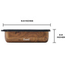 Stainless Steel Bento Box Teakwood