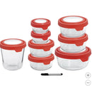 16PC TrueSeal Glass Food Storage Set