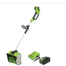 12" Brushless Snow Shovel with Light Kit: 24V Lithium Ion, Adjustable Handle