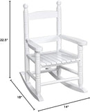Slat Rocking Chair - White
