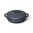Cast Iron 3.5-Quart Braiser with Domed Lid - Midnight Blue