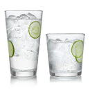 Preston 16 Piece Tumbler and Rocks Glass Set