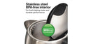 Stainless Steel Electric Kettle 1.2L