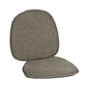 14.5" x 14" Tonic Delightfill Bistro Chair Cushion Set of 2 - Taupe