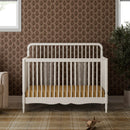Liberty 4-in-1 Convertible Spindle Crib - Warm White