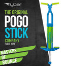Master Pogo Stick - Green & Blue